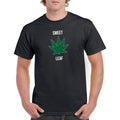 Words of Wonder Sweet Leaf T-Shirt- Black