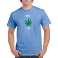 Words of Wonder Sweet Leaf T-Shirt- Carolina Blue