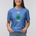 Words of Wonder Team Green T-Shirt- Carolina Blue