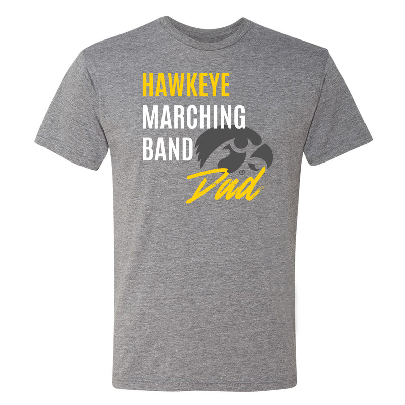 Hawkeye Marching Band Dad T-Shirt - Premium Heather