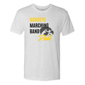 Hawkeye Marching Band Dad T-Shirt - Heather White