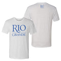 Rio Grande Double Logo T-Shirt - Heather White