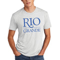 Rio Grande Double Logo T-Shirt - Heather White