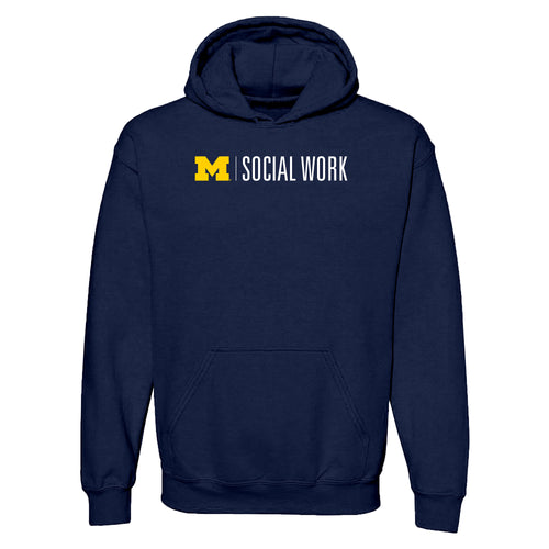 UMSSW Hooded Pullover - Navy