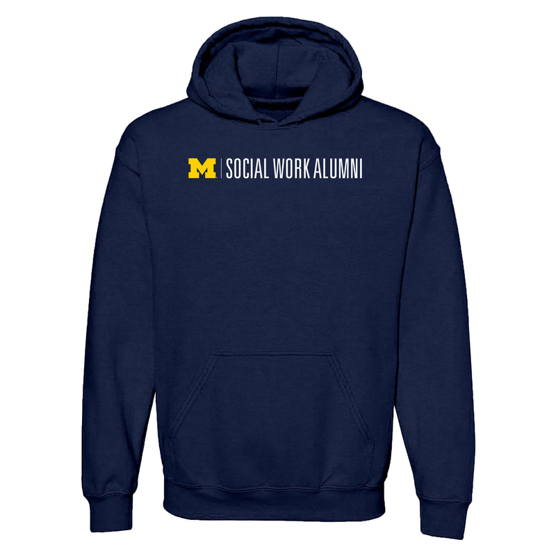 UMSSW Alumni Hooded Pullover - Navy