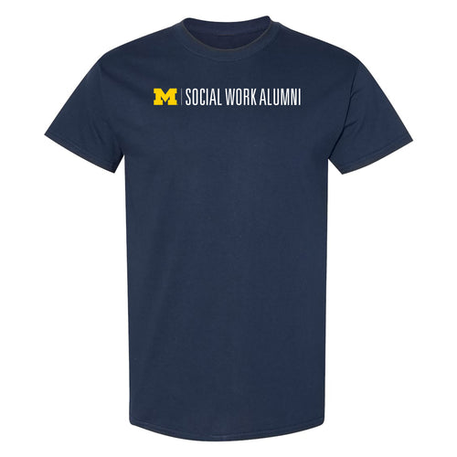 UMSSW Alumni Heavy Cotton T-Shirt - Navy