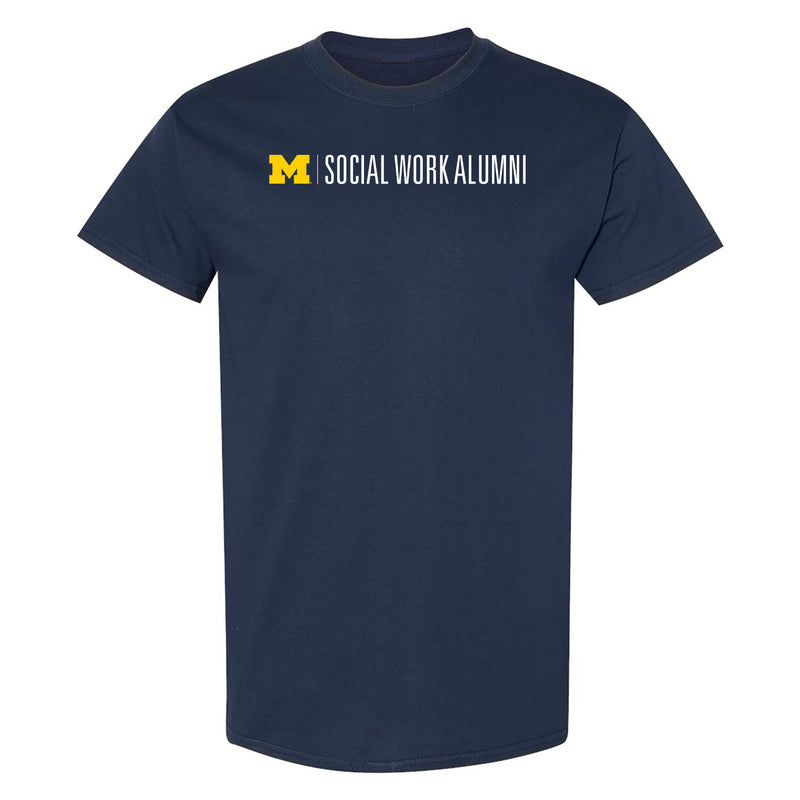 UMSSW Alumni Heavy Cotton T-Shirt - Navy