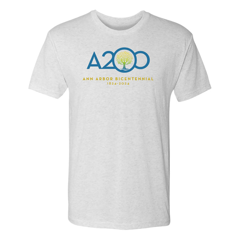 Ann Arbor Bicentennial Unisex T-Shirt - Heather White