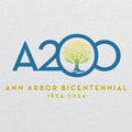 Ann Arbor Bicentennial Unisex T-Shirt - Heather White