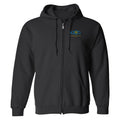 Ann Arbor Bicentennial Zip Sweatshirt - Black