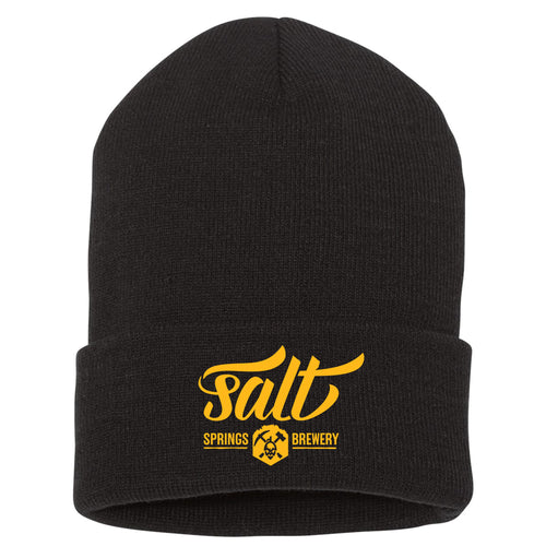 Salt Springs Brewery Beanie - Black