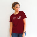 PIKE Logo T-Shirt - Garnet