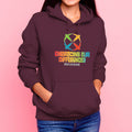 Embracing Our Differences Michigan Hooded Sweatshirt - Maroon