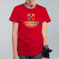 Embracing Our Differences Michigan Youth T-Shirt - Red