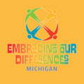 Embracing Our Differences Michigan T-Shirt - Gold