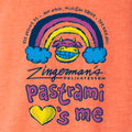 Zingerman's Pastrami Hearts Me Softstyle T-Shirt Heather Orange