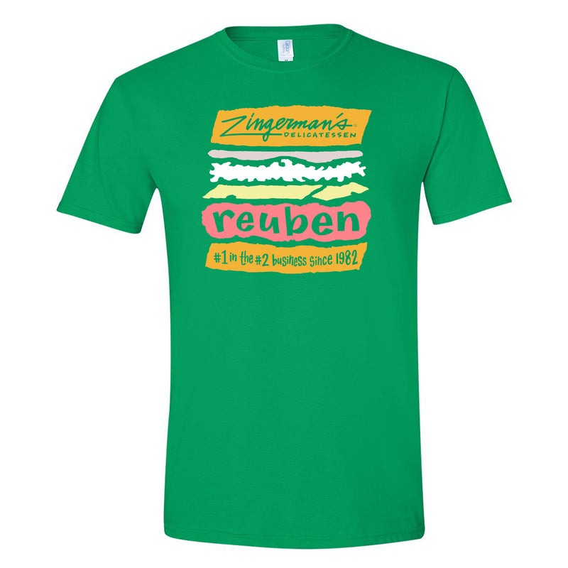 Zingerman's Deli Reuben Fitted T-Shirt - Irish Green