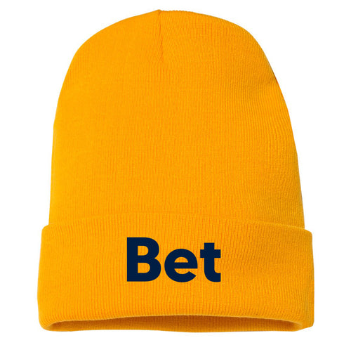 Bet Cuffed Beanie - Gold