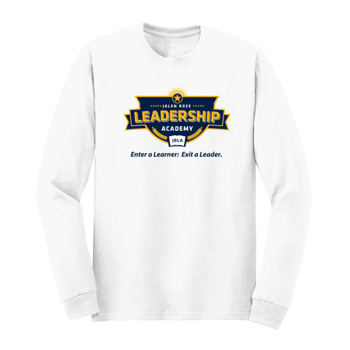 JRLA Crest Long Sleeve - White