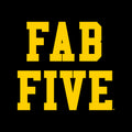Fab Five Hoodie - Black