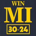 Win MI - Navy Triblend