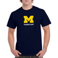 UM Transplant Logo T-Shirt - Navy