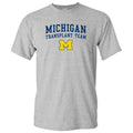 UM Transplant Team T-Shirt - Sports Grey