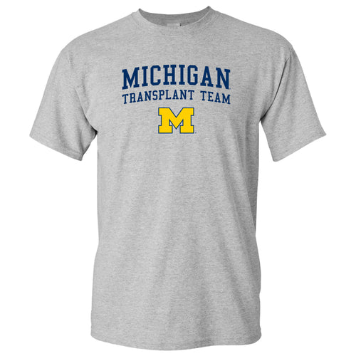 UM Transplant Team T-Shirt - Sports Grey