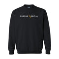 Purdue Orbital Crewneck Sweatshirt - Black