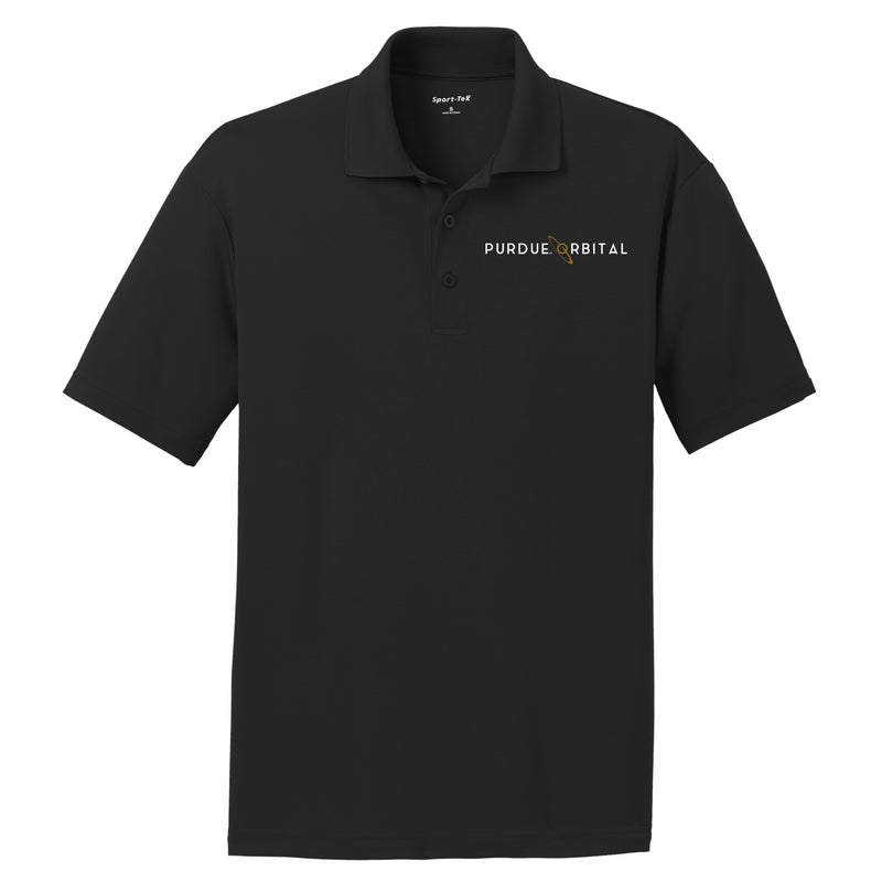 Purdue Orbital RacerMesh Polo - Black