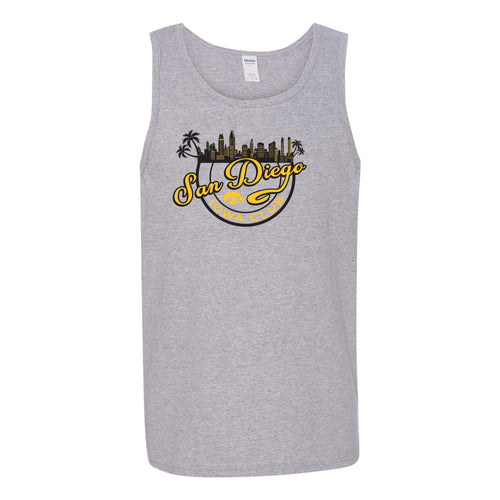 San Diego Iowa Club Unisex Tank Top - Sport Grey