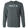 Insta Mortgage Unisex Long-Sleeve T-Shirt Dark Logo - Dark Heather