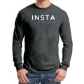 Insta Mortgage Unisex Long-Sleeve T-Shirt Dark Logo - Dark Heather