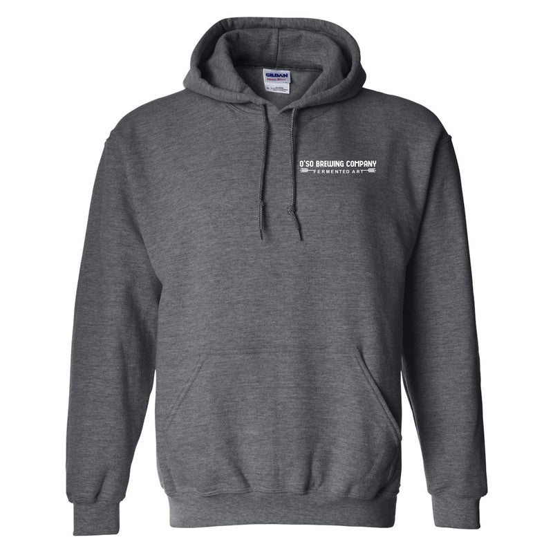 O'so Brewing Hooded Sweatshirt - Dark Heather