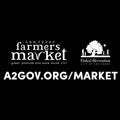 Ann Arbor Farmers Market Tote Bag - Black