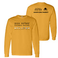 Ann Arbor Farmers Market Unisex Cotton Long-Sleeve T-Shirt - Gold