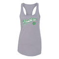 DVMS Ladies Racerback Tank - Heather Grey