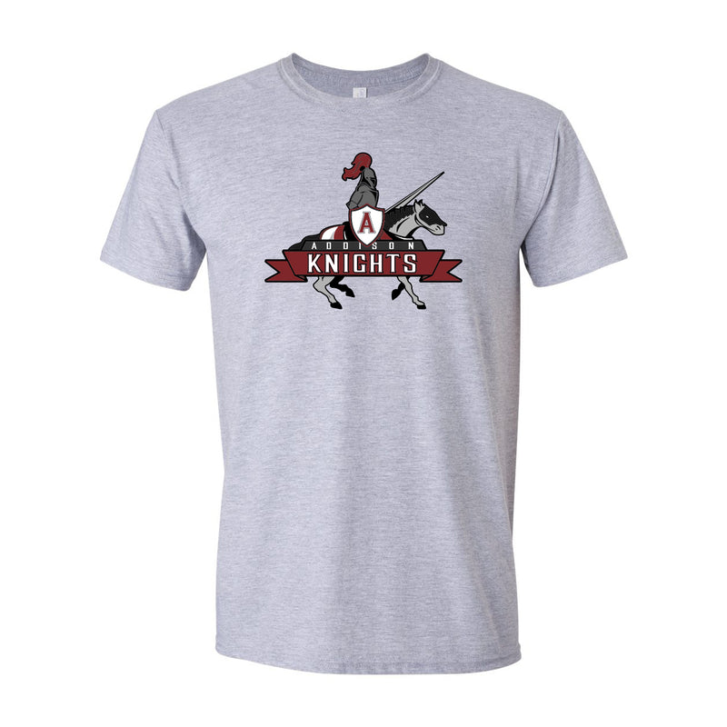 Tuscarora Knight Soft Style T-Shirt - Sport Grey