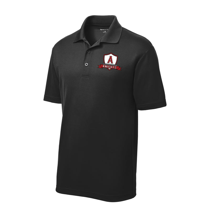 Tuscarora Shield RacerMesh Polo - Black