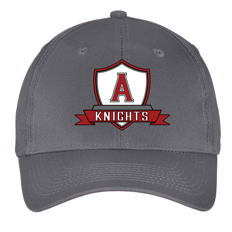 Tuscarora Shield Twill Baseball Cap - Charcoal Grey