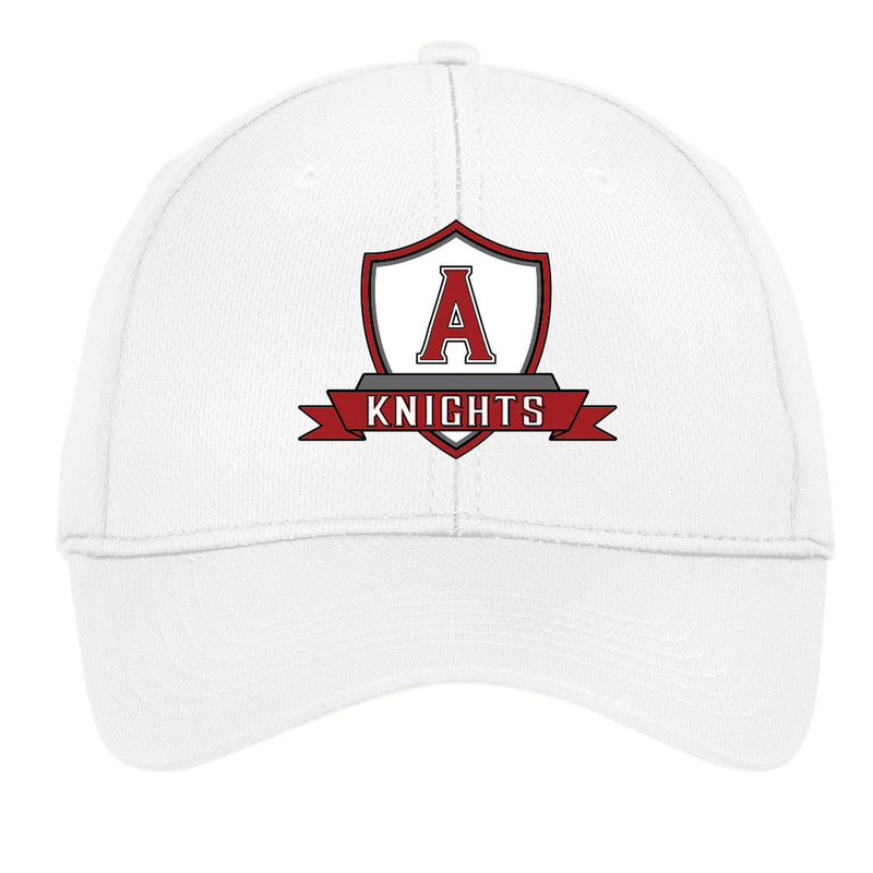 Tuscarora Shield RacerMesh Baseball Cap - White