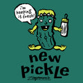 Zingerman's Deli New Pickle Toddler T-Shirt- Kelly