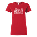 She Rock Retreat Logo Ladies Cotton Tee - Red