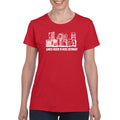 She Rock Retreat Logo Ladies Cotton Tee - Red