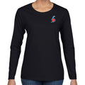 Guardians Ladies Long Sleeve T-Shirt - Black