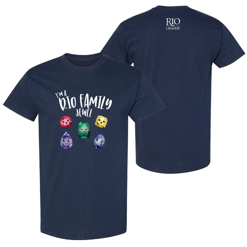 Rio Grande Family Jewel T-Shirt - Navy