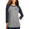 Rio Grand Basic Logo Tri-Blend 3/4 Sleeve Raglan