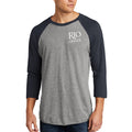 Rio Grand Basic Logo Tri-Blend 3/4 Sleeve Raglan