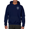 Ontario Fire Maltese Cross Logo Hooded Sweatshirt- Navy