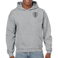 Ontario Fire Maltese Cross Logo Hooded Sweatshirt- Sport Grey